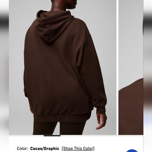 Fabletics Oversized Graphic Womans Hoodie - Picture 2 of 9